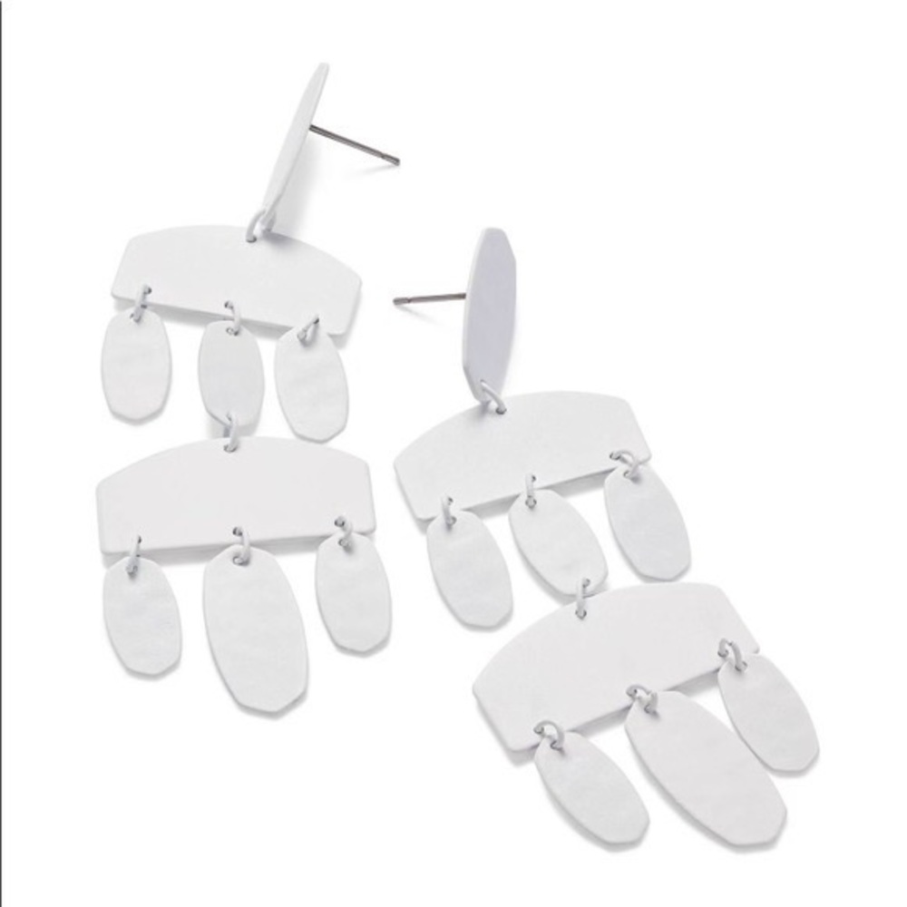 Kendra Scott Emmet Earrings - White